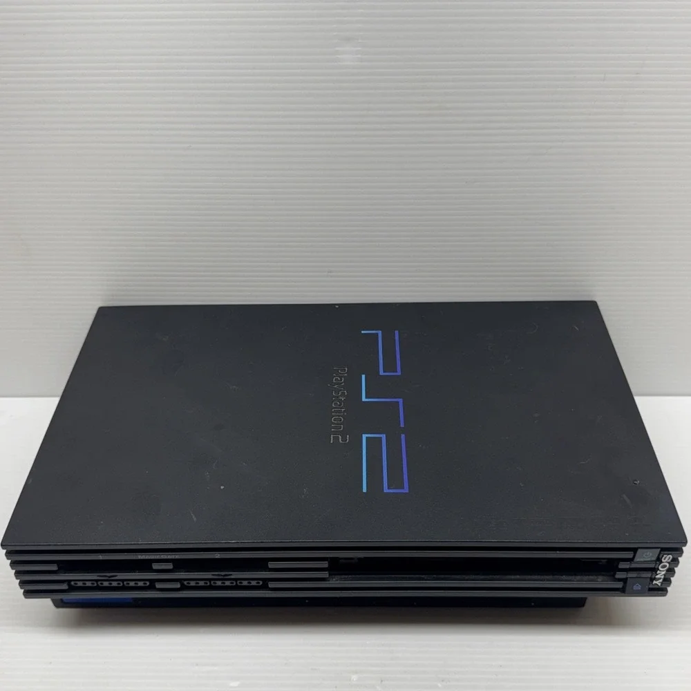 Sony Playstation 2 Video Game Console Bundle Controller Memory Card 10 Games